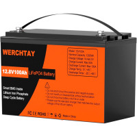 Акумулятор WERCHTAY LIFePO4 12V 100Ah Акумулятор WERCHTAY LIFePO4 12V 100Ah