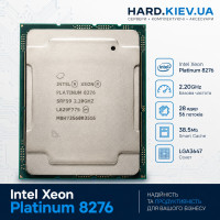 Процесор Intel Xeon Platinum 8276 SRF99 2.20GHz/38.5Mb LGA3647 Процесор Intel Xeon Platinum 8276 SRF99 2.20GHz/38.5Mb LGA3647