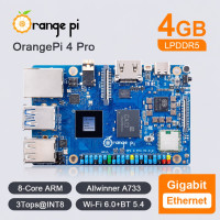 Одноплатний комп’ютер Orange Pi 4 Pro 4GB LPDDR5 (Allwinner A733) Одноплатний комп’ютер Orange Pi 4 Pro 4GB LPDDR5 (Allwinner A733)
