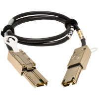 Кабель EMC SFF-8088 External Mini-SAS to SFF-8088 External Mini-SAS 038-003-786 1m Кабель EMC SFF-8088 External Mini-SAS to SFF-8088 External Mini-SAS 038-003-786 1m