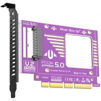 Адаптер JEYI SSD U.2 NVMe to PCIe 5.0 Adapter (U2PC50) Адаптер JEYI SSD U.2 NVMe to PCIe 5.0 Adapter (U2PC50)